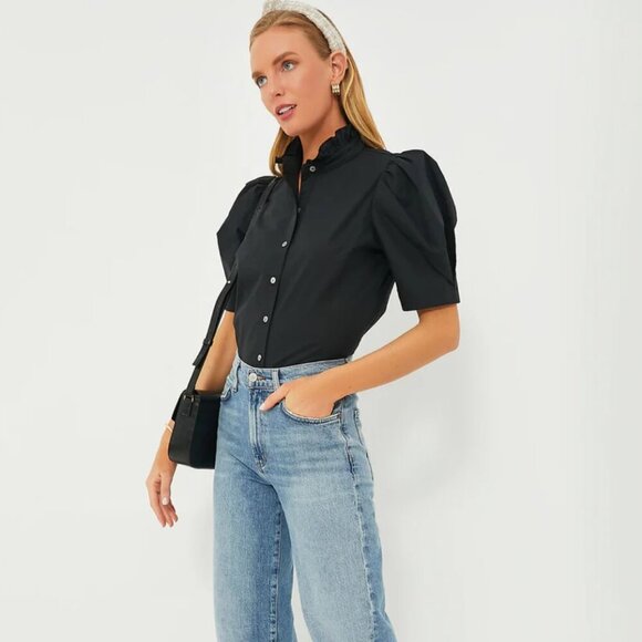 RARE Lele Sadoughi Timeless Beige Tweed Slim Knotted Headband Gold Logo NWOT - Picture 8 of 9